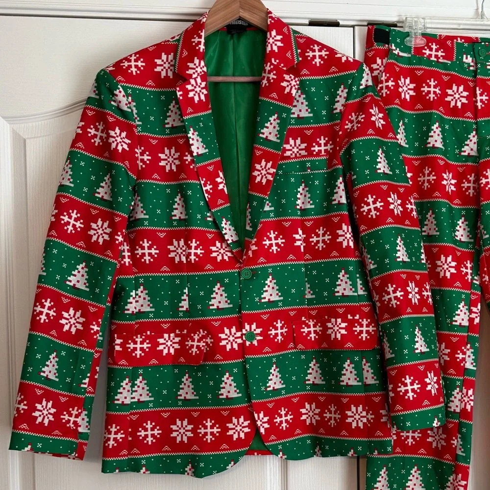 Christmas Suit (blazer and pants) - Picture 8 of 11